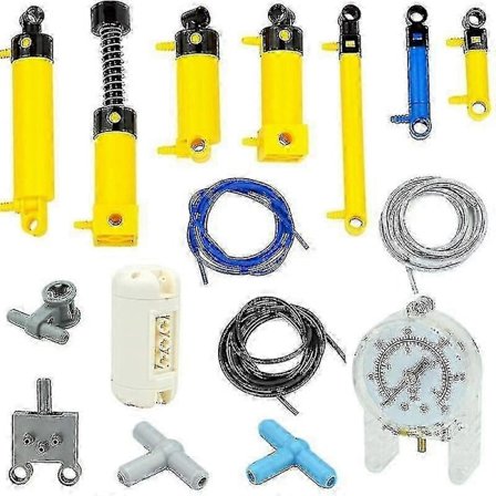 Moc Tekniske Deler Pneumatisk Luftpumpe Klosser Små (6l) V2 Med Forsterket Sylinder 19476 19482 19475 Kompatibel 8800 Klokker