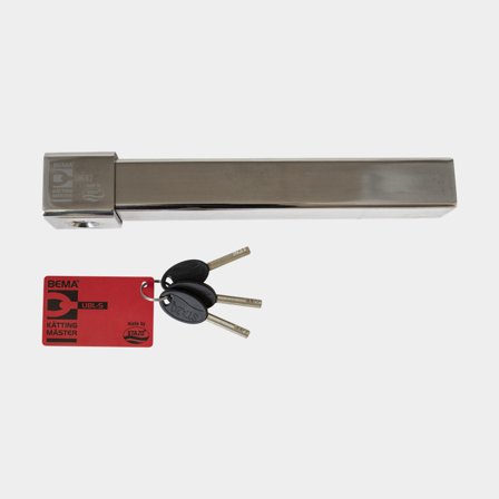 Outboard engine lock BEMA UBL-S, class 3, for engines with clamp screw