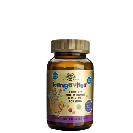 Solgar Kangavites Multivitamin 60 tyggetabletter Bouncing Berry