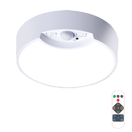 Vit LED-taklampa Taklampa Vägglampa Vägglampa Taklampa med rörelsedetektor Rörelsesensor