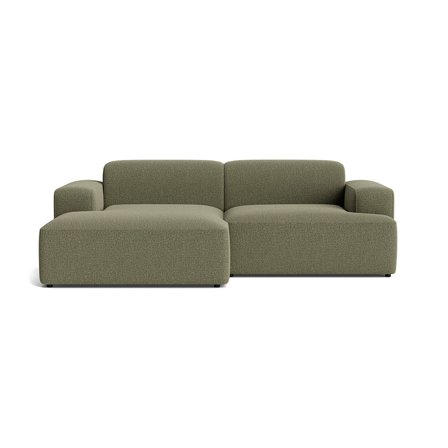 Madrid chaiselong sofa, venstrevendt - Nordic Grøn - 240x101x73 - Sofa, chaiselong
