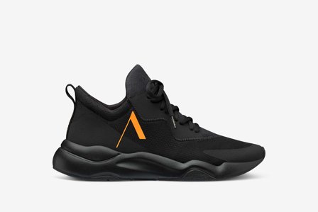 ARKK Copenhagen Herren Sneakers Größe 42 Pykro Mesh F-PRO90 Black Blazing Orange