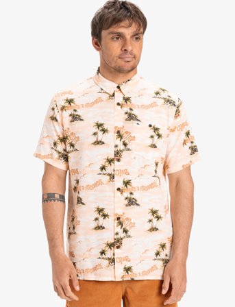 Quiksilver Safe Paradise Ss - Multi/patterned - S