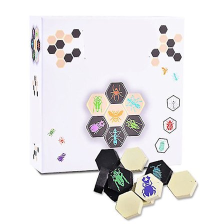 Hive 2-Spillers Sjove Brætspil Hive Brætspil Til Familie/fest/venner Send Børnegavehaveæske