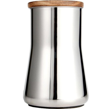 Ruostumattomasta teräksestä valmistettu jauhekasvattaja käsikäyttöinen kahvimylly