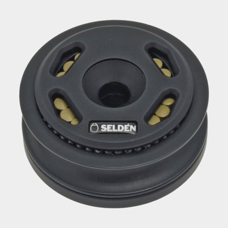 Bozzello Seldén RBB 60, montato sul ponte, a cuscinetti, adatto per cime Ø8 - 12 mm