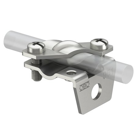 Obo Bettermann 5051509 Jordklämma monteringshål Ø9mm, Jordning & åskskydd