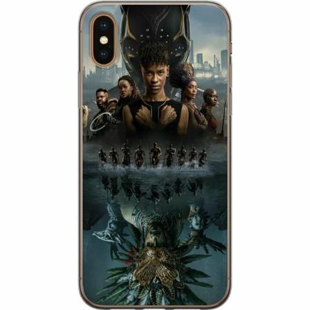 Apple Iphone Xs Max Genomskinligt Skal Wakanda Forever : Black