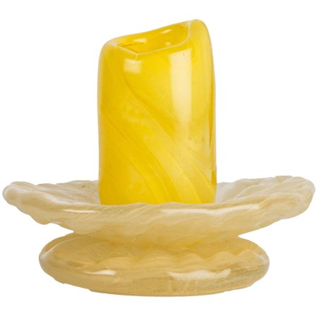 Byon Lara Xs ljusstake, gul/ljusbeige | Inredning > Ljusstakar & Lyktor > Ljusstakar > Ljusstake | Bagaren och Kocken