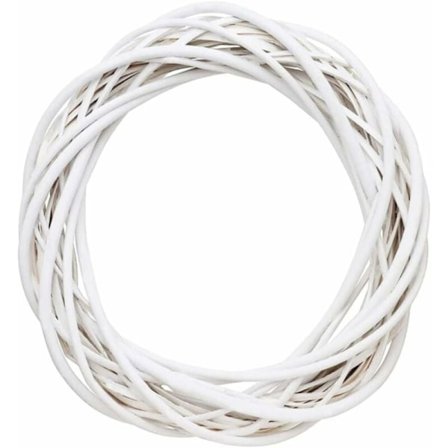 Flettet Krans Juledekoration Vinranke Krans Rattan Naturlig Blomsterkrans 10 cm Kunsthåndværk Ornamenter Rattan Tilbehør Kransfremstilling 