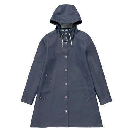 Stutterheim Women's Mosebacke Raincoat Women rain jackets Blue XL