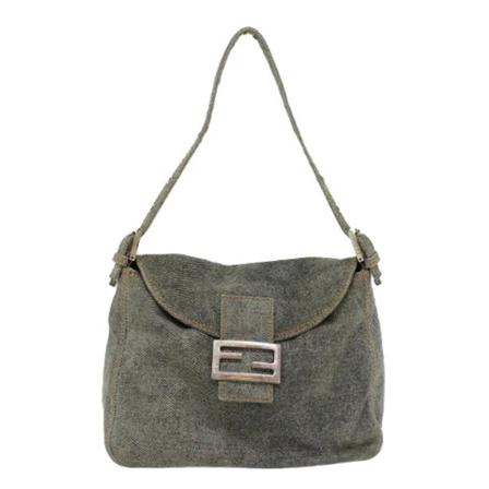 Fendi Vintage Pre-owned Shoulder Bags Grå, Dame Vintage Tasker, Størrelse: ONE Size