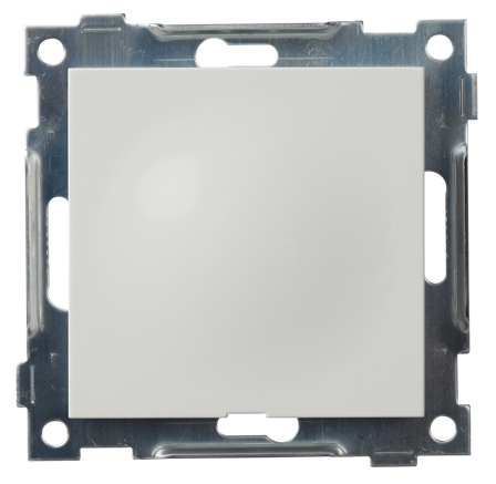 ELKO Plus Blinddeksel for kombinasjonsplate polarhvit