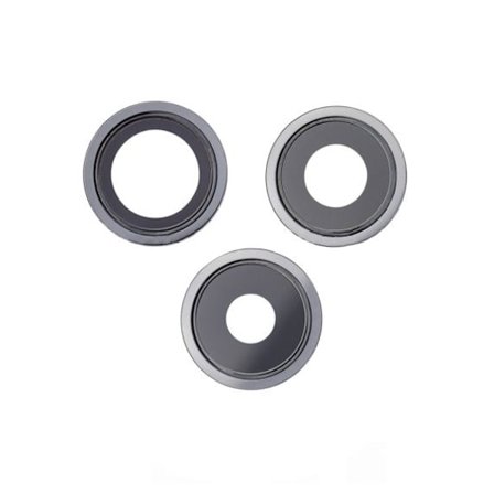 iPhone 13 Pro/13 Pro Max Kameralins med Ram - Grafit