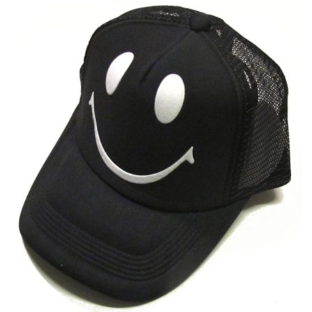 Smiley cap trucker