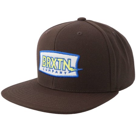 Brixton - Marron snapback Casquette - Lightning Brown Snapback @ Hatstore