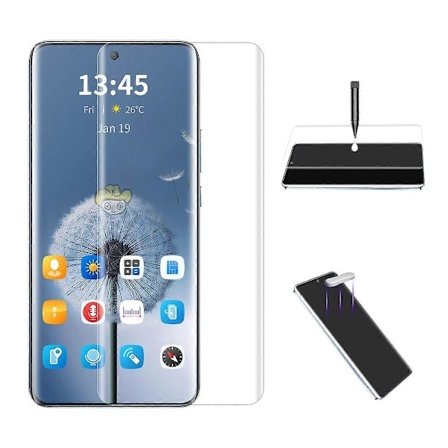 För Honor X9a 5G/Magic5 Lite 5G Full Screen Protector Full Glue UV Liquid Film