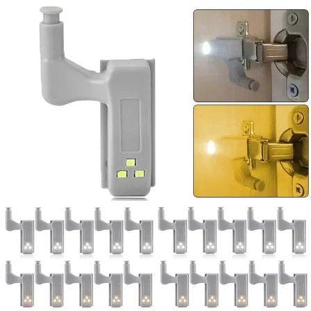 20 delar Under skåp Universal Klädskåp Skåp Dörr Sensor Ljus