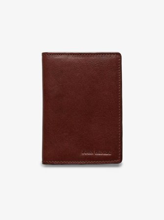John Henric Men's Chestnut Cardholder Edda Size Onesize