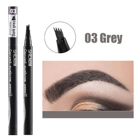 Firehovedet Øjenbrynspen Fire Gaffelformet Klohoved Flydende Vand Øjenbrynspen FLYE3941