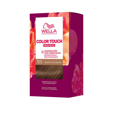 Wella Professionals Color Touch Pure Naturals Medium Ash Blonde 7/1, Hår, Hårfarve, Toningsfarve