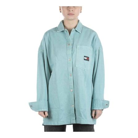 Tommy Hilfiger, Casual Shirts Niebieski, Kobieta, Rozmiar: S