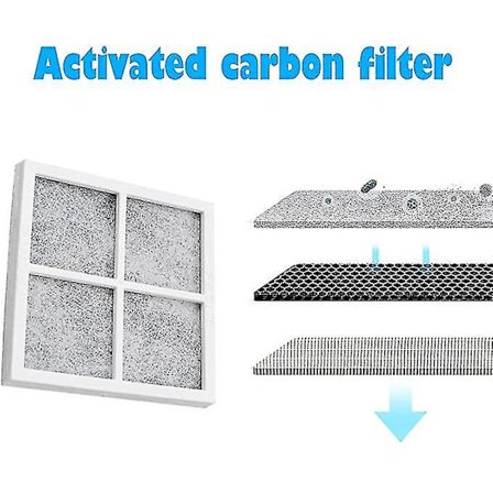 3 stk Kjøleskapsluftfilter Frisk Erstatning For Lg