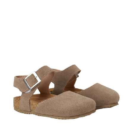 BabyMocs Astrid Sandal Skor Unisex Beige 3-4 år (17cm)