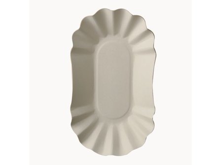 PAPSTAR Tallrik 105x200x35mm vit 250/fp - Lyreco - Kök och servering - Engångsartiklar - Tallrikar - Papper