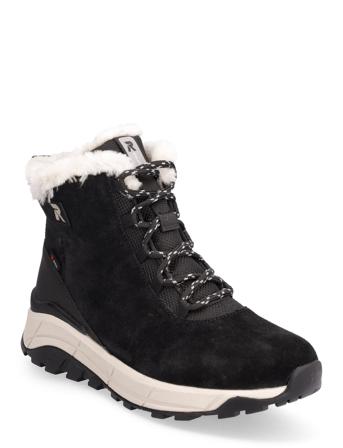 W0060-00 Shoes Wintershoes Winter Boots Svart Rieker