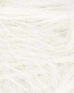 Garn Pelz 50 g Hvid - Gjestal Garn