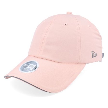 New Era - Rosa unconstructed Keps - Womens Open Back Ponytail Rose Dad Cap @ Hatstore