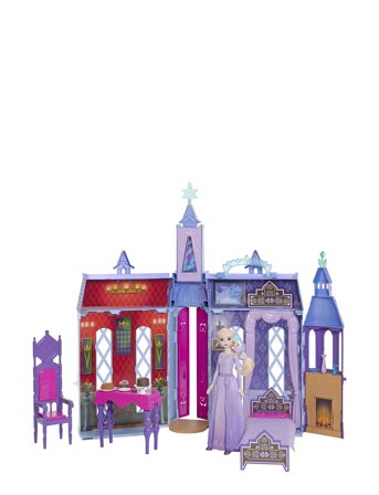 Disney Frozen Arendelle Castle With Elsa Doll Patterned Disney Frozen