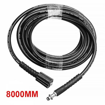 Passer til Karcher K2 K3 K4 K5 6m/8m/10m høytrykkspyler slange spray slange 8m verktøy