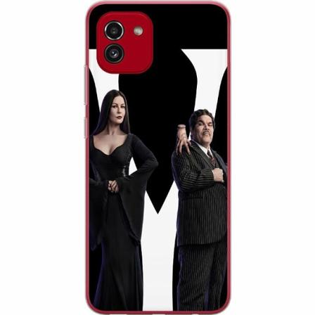 Samsung Galaxy A03 Genomskinligt Skal Wednesday Addams