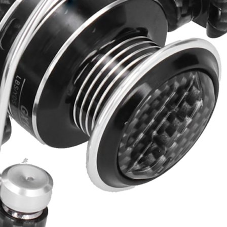 Metal Spinnestang Lure Havstang Gapless Duplex Leje Fiskesnøre Hjul Tilbehør GX2000