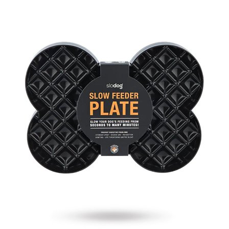 LickiMat - Lickimat Slow Feeder SloDog - Svart