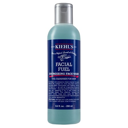 KIEHL'S Detergenti & Esfolianti Viso Facial Fuel Energizing Face Wash 250ml Uomo - Gel detergente viso