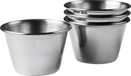 HOLM Dippskål 4stk Rustfritt Stål