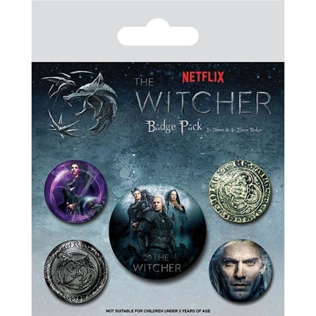 Badge Pack THE WITCHER (WARRIOR)