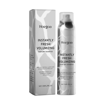 Leave-in tørshampoo-spray, der renser håret, giver det et let og luftigt udseende, er forfriskende, let, smidigt og fugtgivende