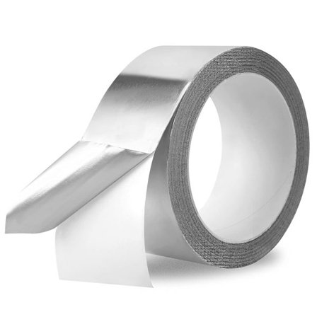 Aluminium Tape, 2 tommer x 65 fod Folie Tape (3,9 mil), Isolering A