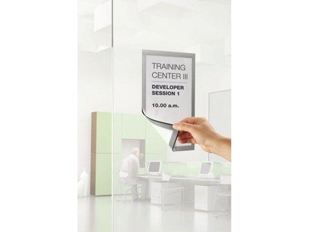 DURABLE Ramme DURAFRAME A4 magnet blå (2)