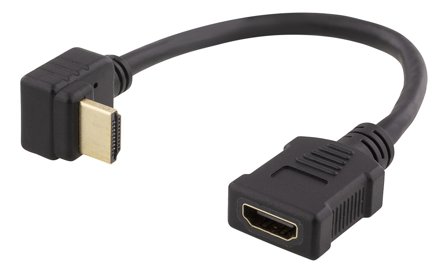 Deltaco HDMI-21E - HDMI-adapter - 20 cm