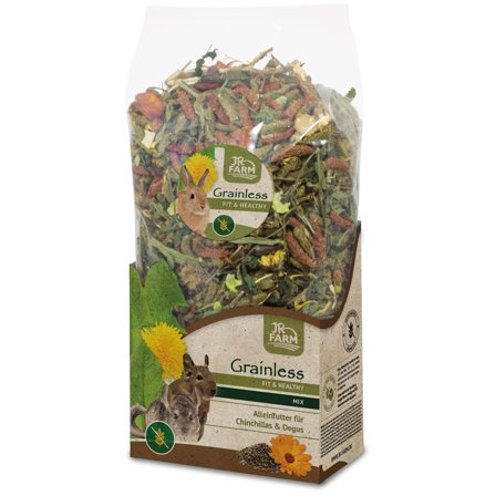 Jr Farm Kornfri Helse Mix Chinchilla og Degusmat - 600g