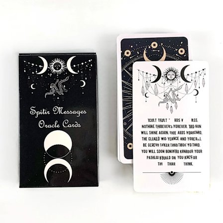 Spirit Messages Oracle -kortit, 54 korttia, klassinen viisaus, ennustaminen, näyt, tarot, lautapelit juhliin