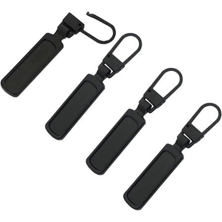 4 stk. Lynlåsvedhæng Udskiftning til Små Huller Lynlås, Aftagelig Lynlåsreparation til Tøj Jakker Støvler_tfrf