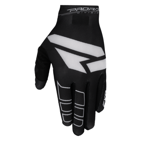 FXR Pro-Fit Air MX Gloves 26 Black/White S