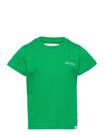 Diego T-Shirt Kids T-shirts Short-sleeved Grön Les Deux