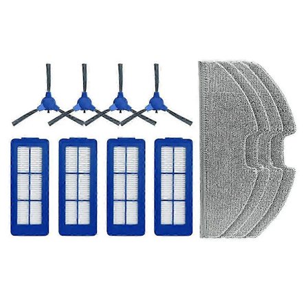 Tilbehør til Robovac G10 Hybrid Sidebørste Hepa Filter Moppeklut Erstatning Reservedeler s20241212747 (Fww)